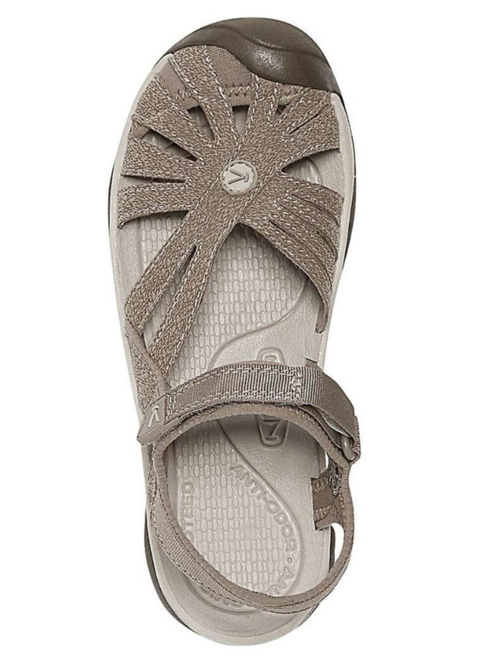 Keen Women's Rose Waterproof Sandals Aluminum Neutral Gray Size 9.5